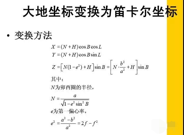 收藏丨你一定要知道的坐标转换计算方法