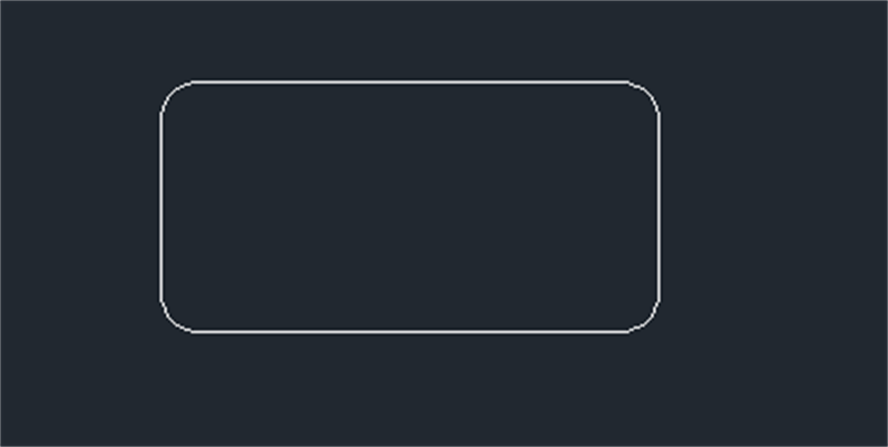 CAD中如何快速地倒圆角？操作简单，一学就会