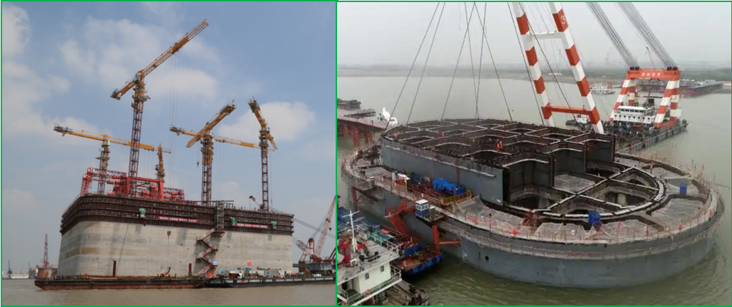 赛维板报|桥梁基础放样（沉井接高浮运测量）！